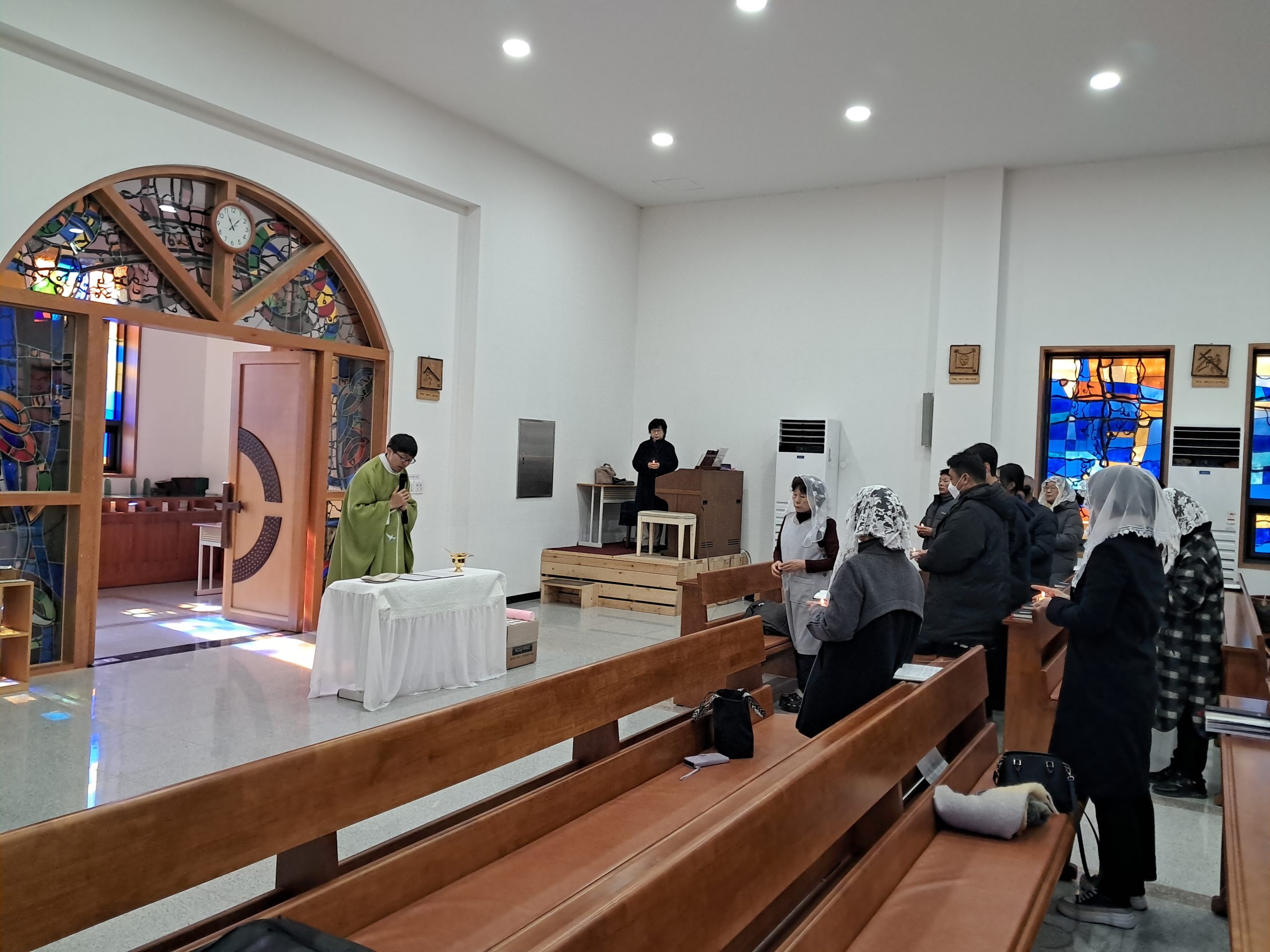 주님 봉헌 축일의 초 축복식